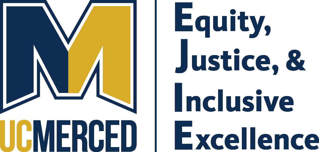 UC Merced Division of Equity, Justice, and Inclusive Excellence logo