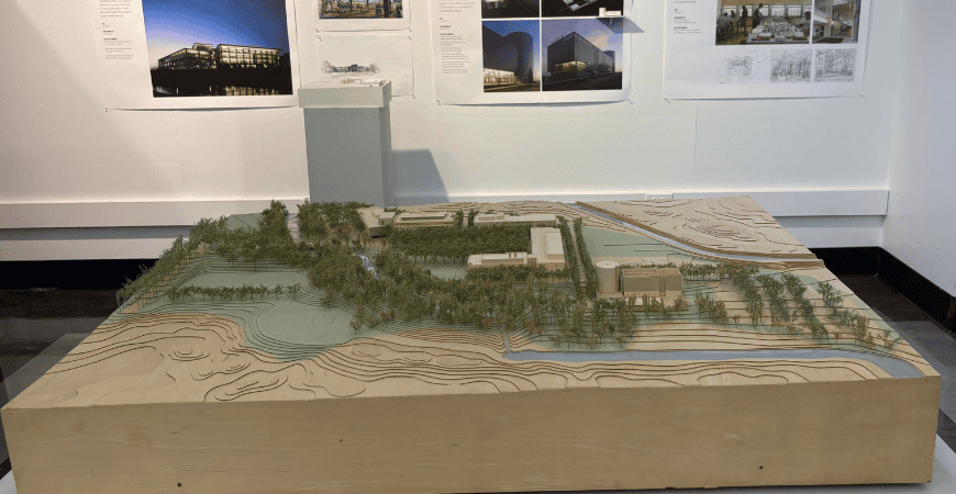 One of the models on display as part of the exhibit